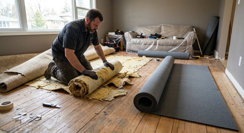 Carpet Foam Replacement in Littleton, CO