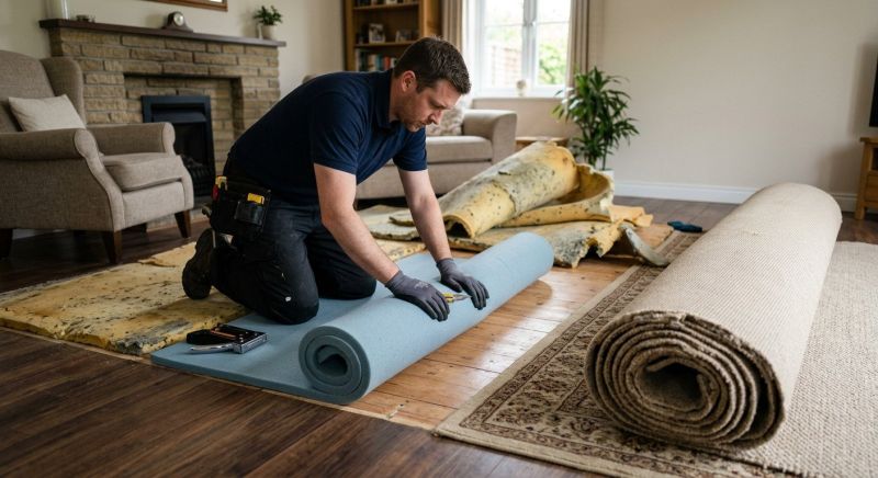 Carpet Underlay Replacement in Kansas City, KS