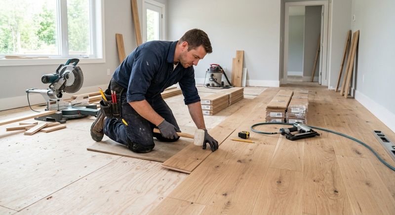 Plank Floor Installation in San Antonio, TX