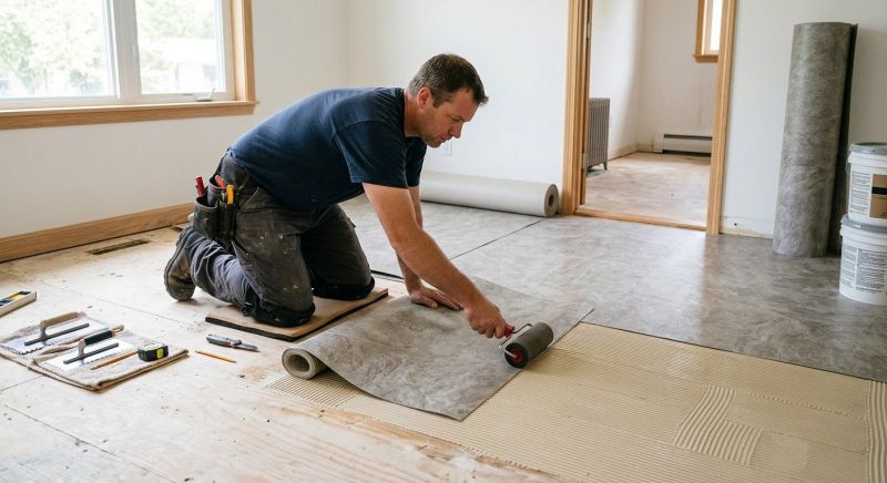 Sheet Flooring Installation in Denton, TX