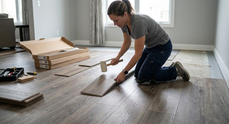 Vinyl Plank Floor Installation in Fort Worth, TX