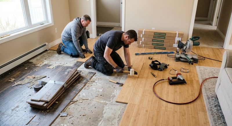 Bamboo Flooring Installation in Austin, TX