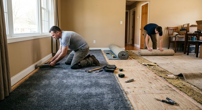 Basement Carpet Replacement in Monmouth County, NJ