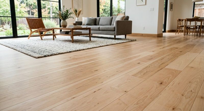 Birch Floor Installation in Manassas, VA