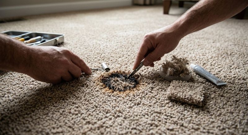 Carpet Burn Repair in Kansas City, KS