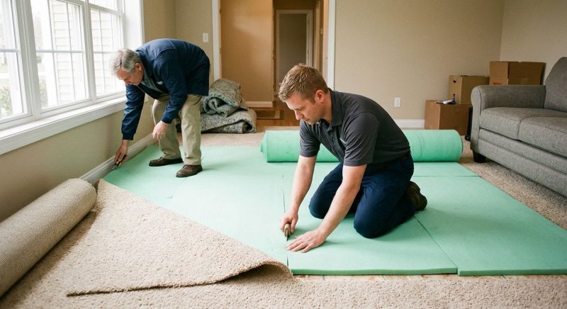 Carpet Cushion Replacement in Overland Park, KS