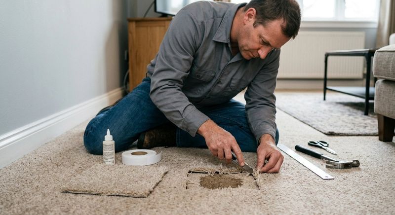 Carpet Hole Repair in Alpharetta, GA