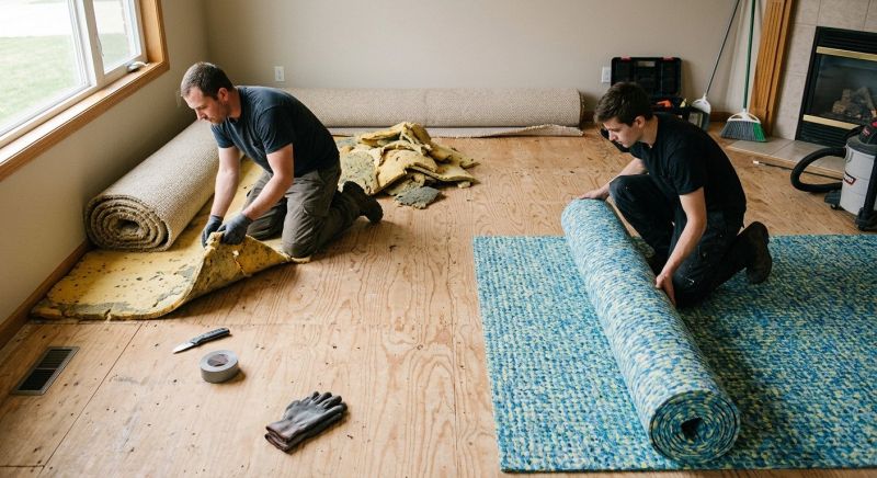 Carpet Underlay Replacement in Alpharetta, GA