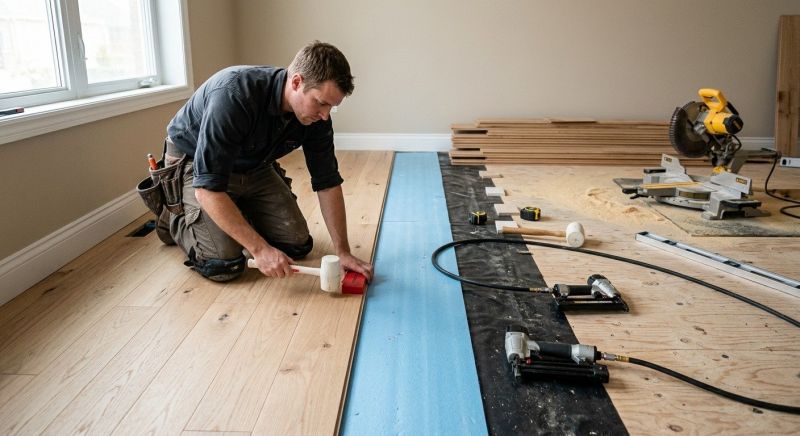 Finished Floor Installation in Austin, TX