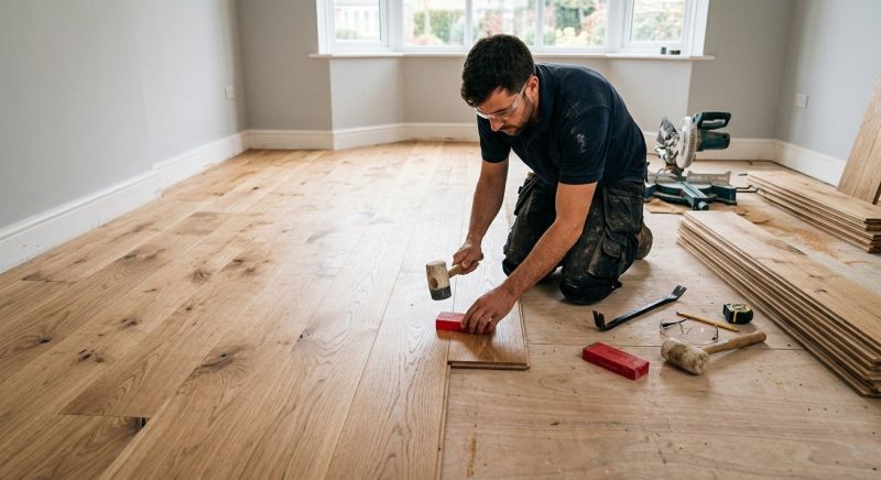 Hardwood Floor Installation in Manassas, VA