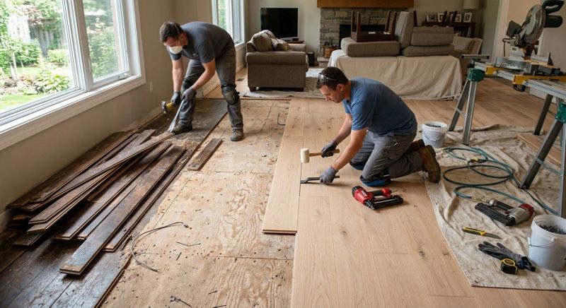 Hardwood Replacement in Fort Worth, TX