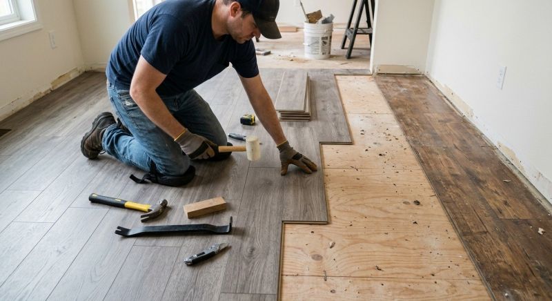 Laminate Floor Remodeling in Longmont, CO