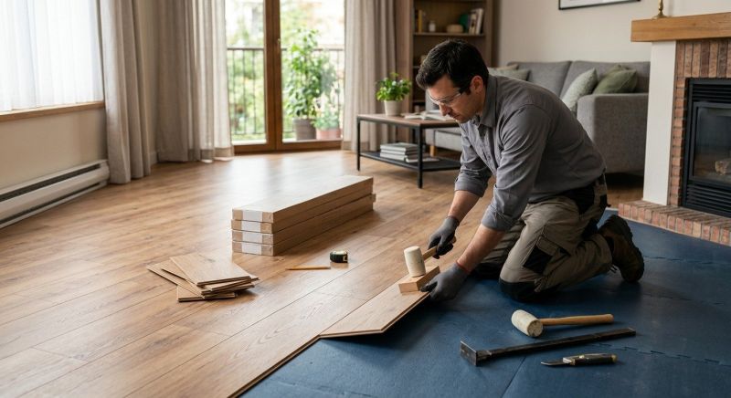 Laminate Floor Replacement in Arvada, CO