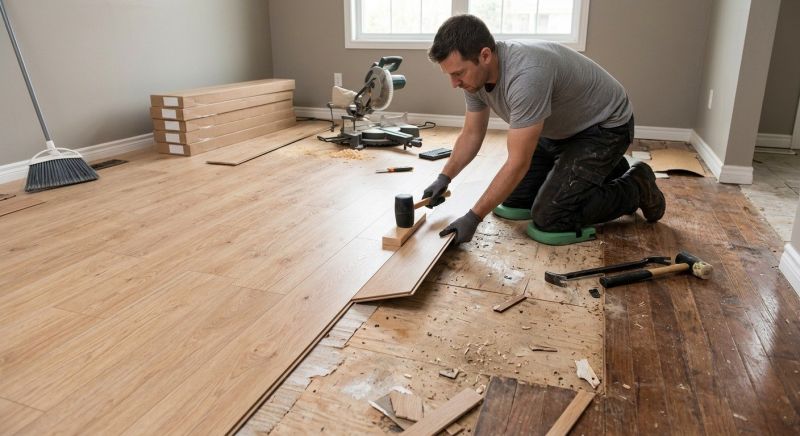 Laminate Wood Installation in Roseville, CA
