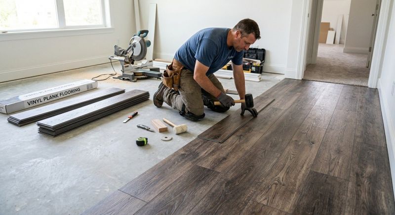 Linoleum Floor Installation in Fort Worth, TX