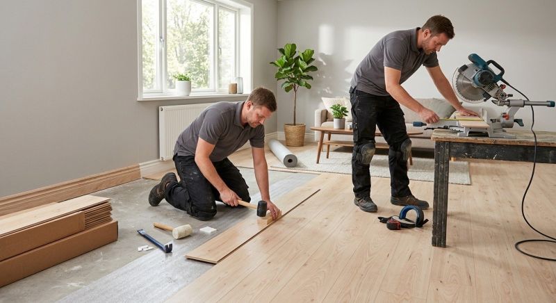 Plank Laminate Installation in Longmont, CO