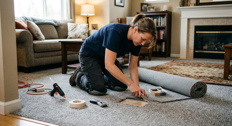 Residential Carpet Repair in Overland Park, KS