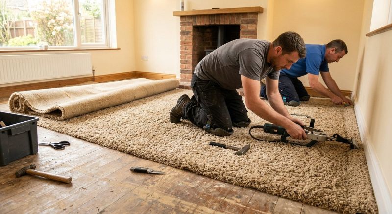Shag Carpet Installation in Monmouth County, NJ