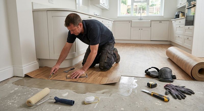 Sheet Linoleum Installation in Boulder, CO