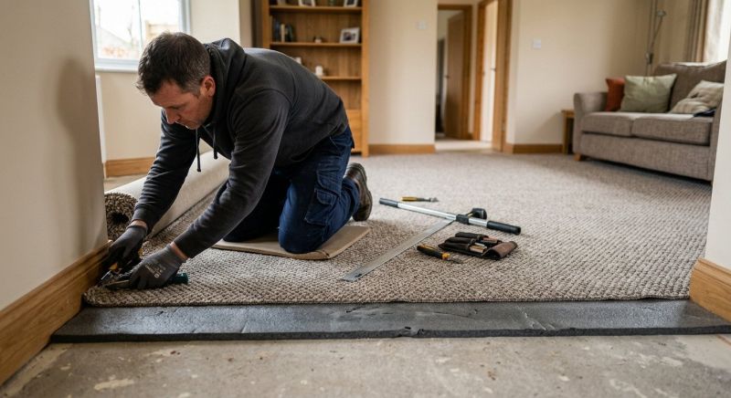 Textured Carpet Installation in Monmouth County, NJ