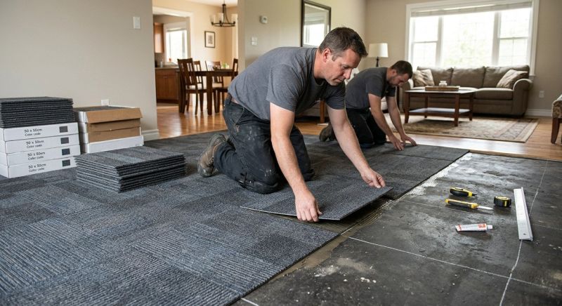 Tile Carpet Installation in Old Bridge, NJ