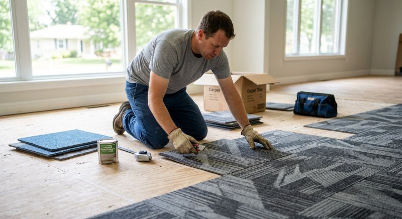 Tile Carpet Installation in Toms River, NJ