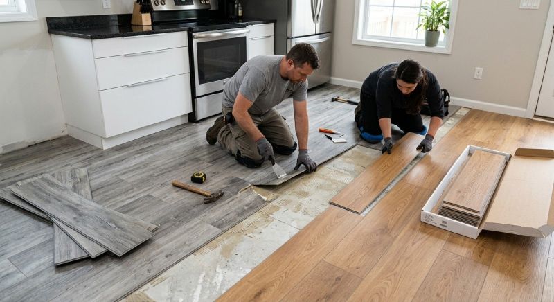 Vinyl Floor Replacement in Phoenix, AZ