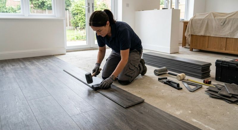 Vinyl Tile Installation in Longmont, CO