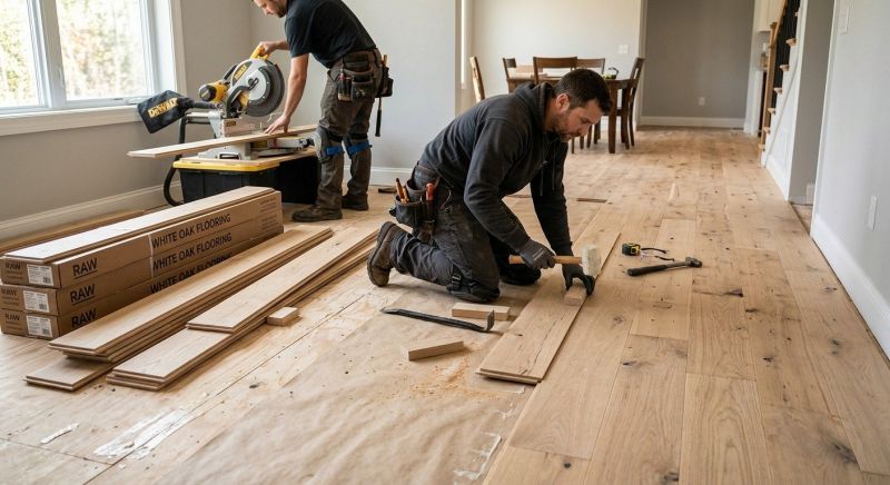 Walnut Flooring Installation in Austin, TX