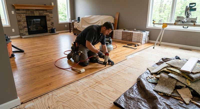 Wood Floor Replacement in Austin, TX
