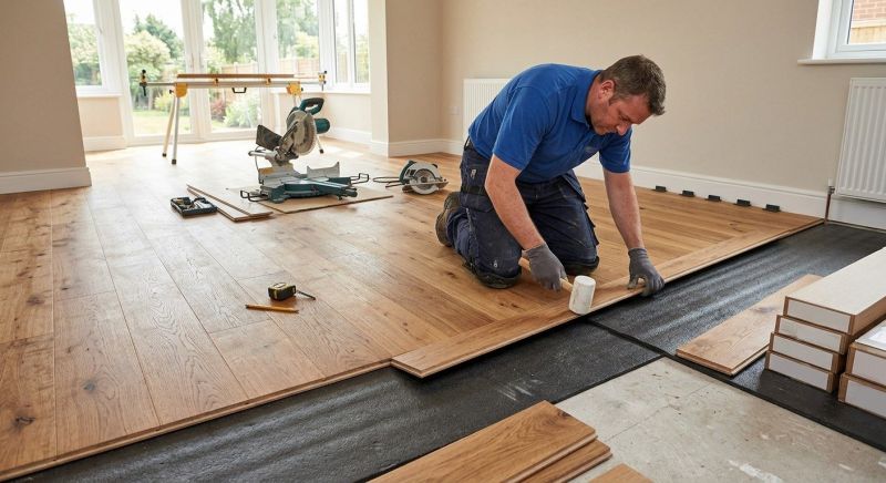 Wood Floor Replacement in Manassas, VA