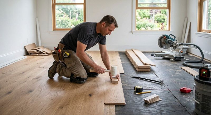 Wood Flooring Installation in Manassas, VA